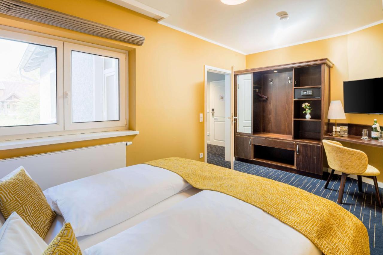Logis Hotel Quartier 5, Saechsische Schweiz, Mit Restaurant, Cafe & Bar Kurort Gohrisch Luaran gambar